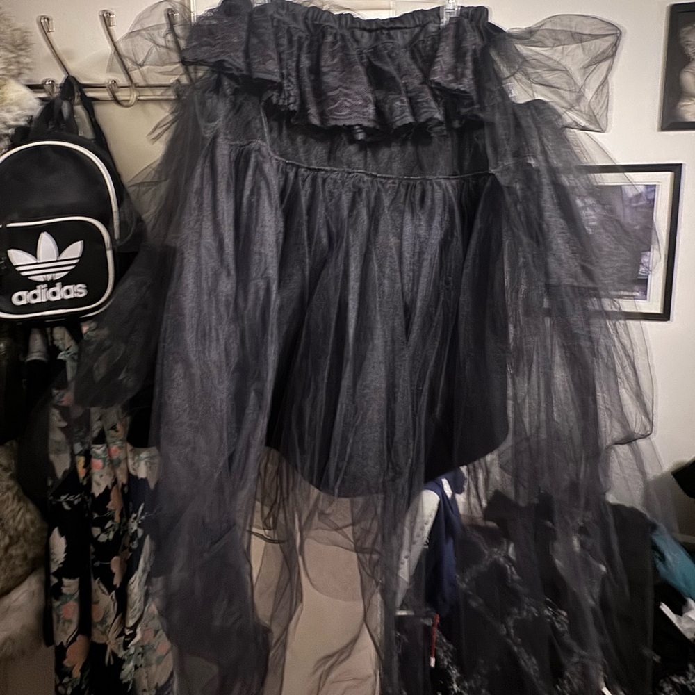 Rule black festival skirt